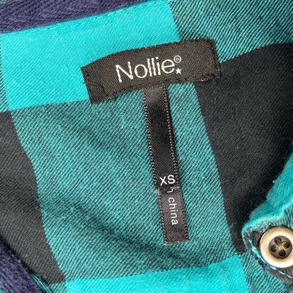 Nollie Plaid Button Up - Picture 6 of 7